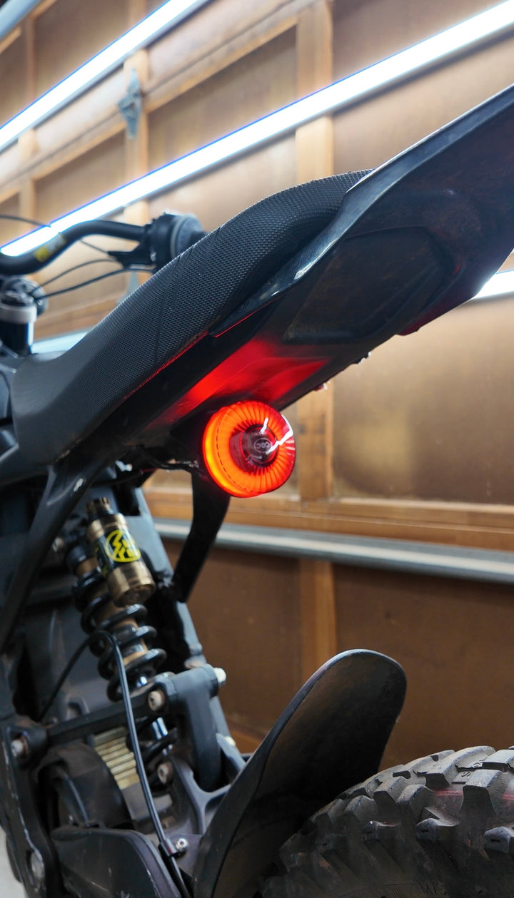 Surron Upgraded tail light project 9 designs rear view