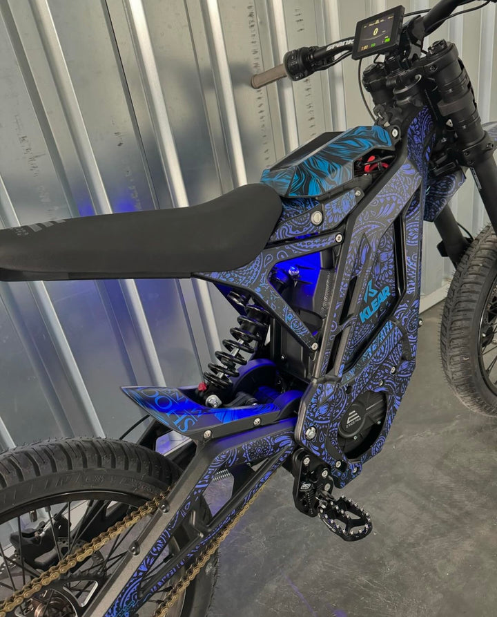 Eride Pro Underglow Blue rear