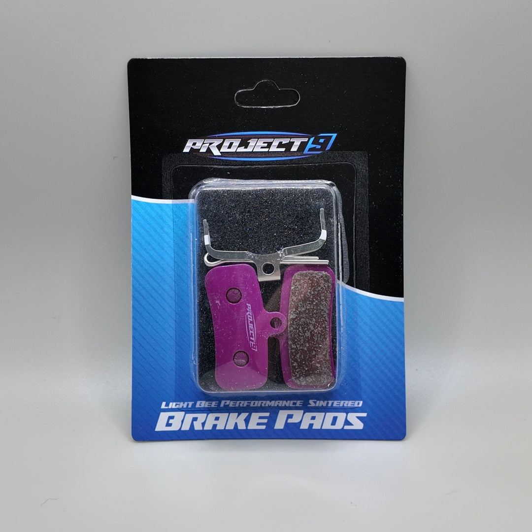 Project 9 designs brake pads for surron light bee sintered compund