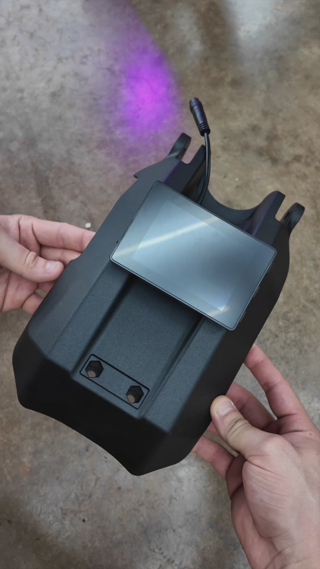 Eride Pro Battery Cover Display Mount