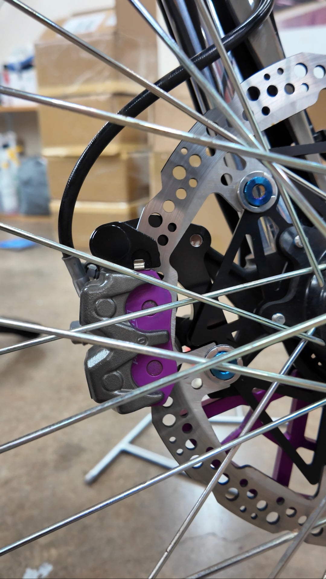 brake pads for surron ultra bee project 9 designs 